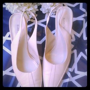 Pre-Loved Karen Scott Cream Slingbacks